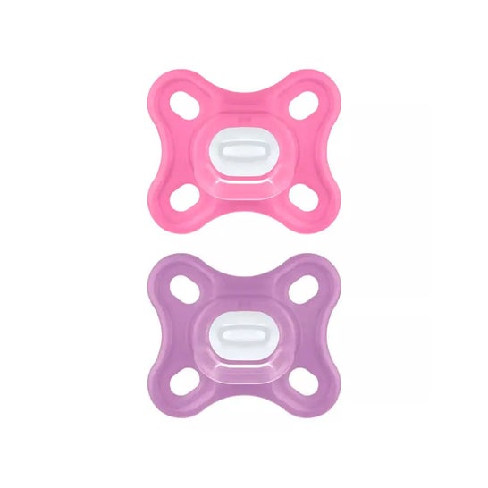 MAM Comfort Chupete Silicona Rn 0-3 M Pack Doble