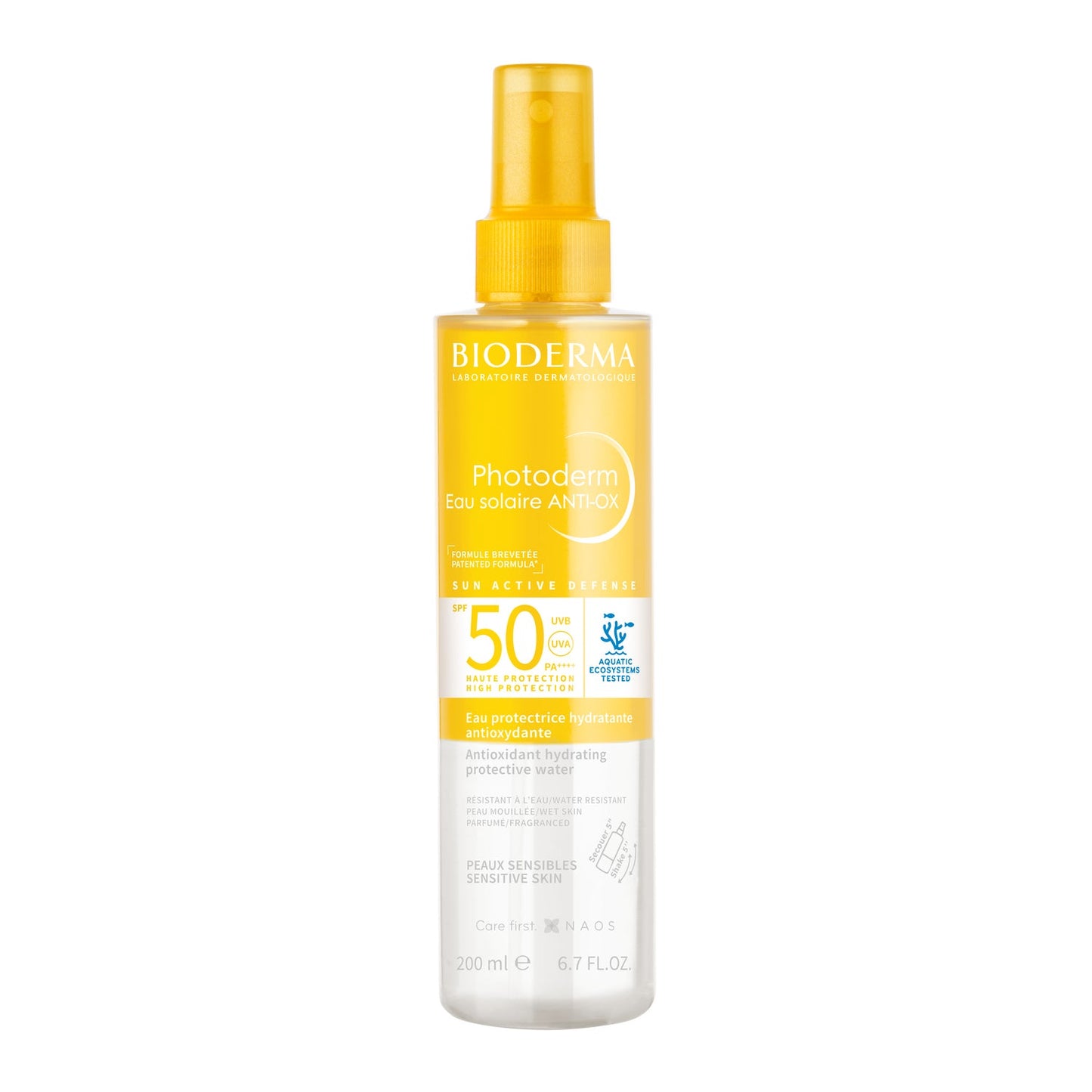 Bioderma Photoderm Eau Solaire ANTI-OX SPF50 Spray 200ml