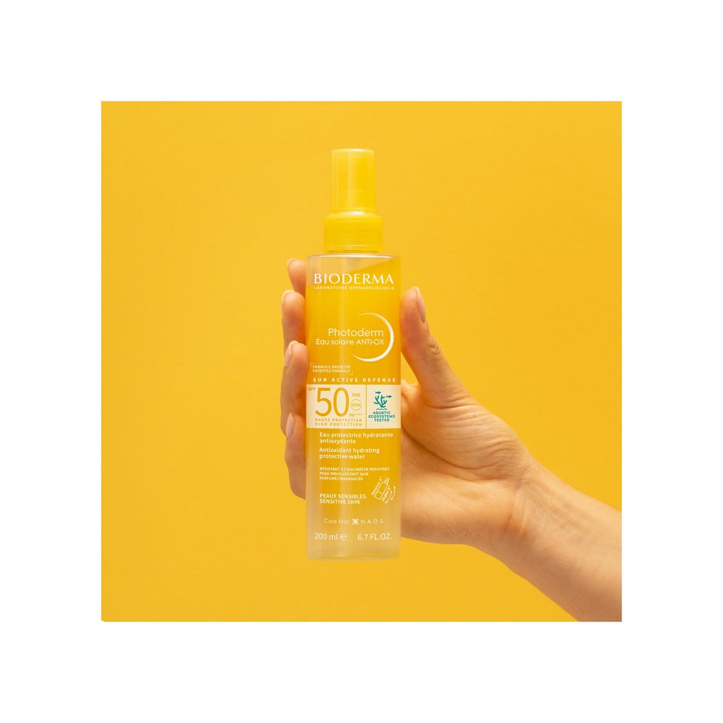 Bioderma Photoderm Eau Solaire ANTI-OX SPF50 Spray 200ml