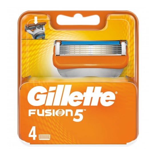 Gillette Fusion Recambios 4uds
