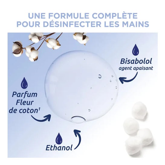Baccide gel Mains Désinfectant Fleur de Cotton 100 ml