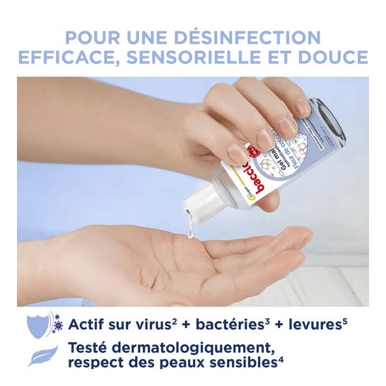 Baccide gel Mains Désinfectant Fleur de Cotton 100 ml