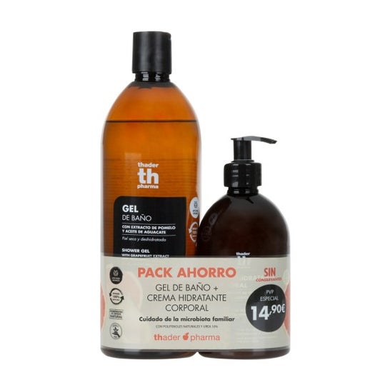 Th Pharma Pack Gel Baño + Hidratante Corporal