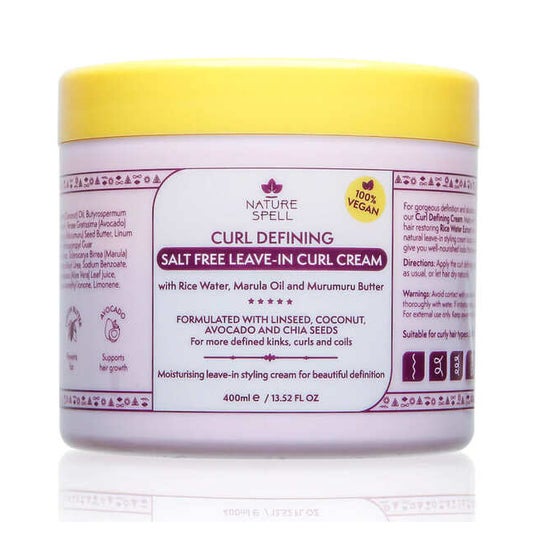 Nature Spell Crema Definidora de Rizos sin Sal 300 ml