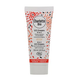 Charlotte Bio CC Cream 6 en 1 Piel Seca y Sensible Light 30ml