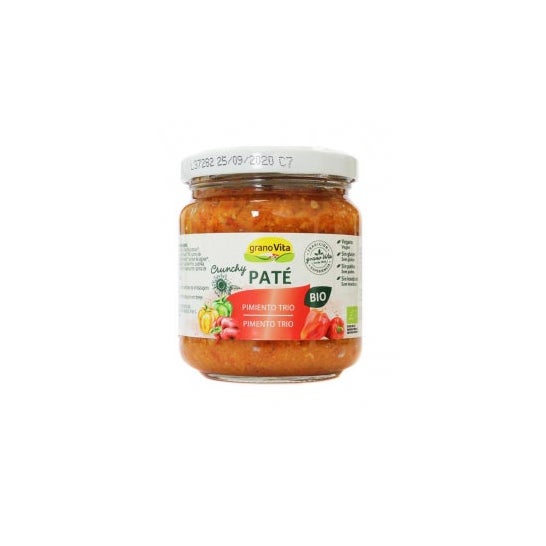 Granovita Paté Crunchy de Tres Pimientos 175 g