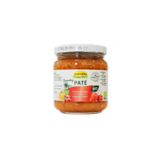 Granovita Paté Crunchy de Tres Pimientos 175 g