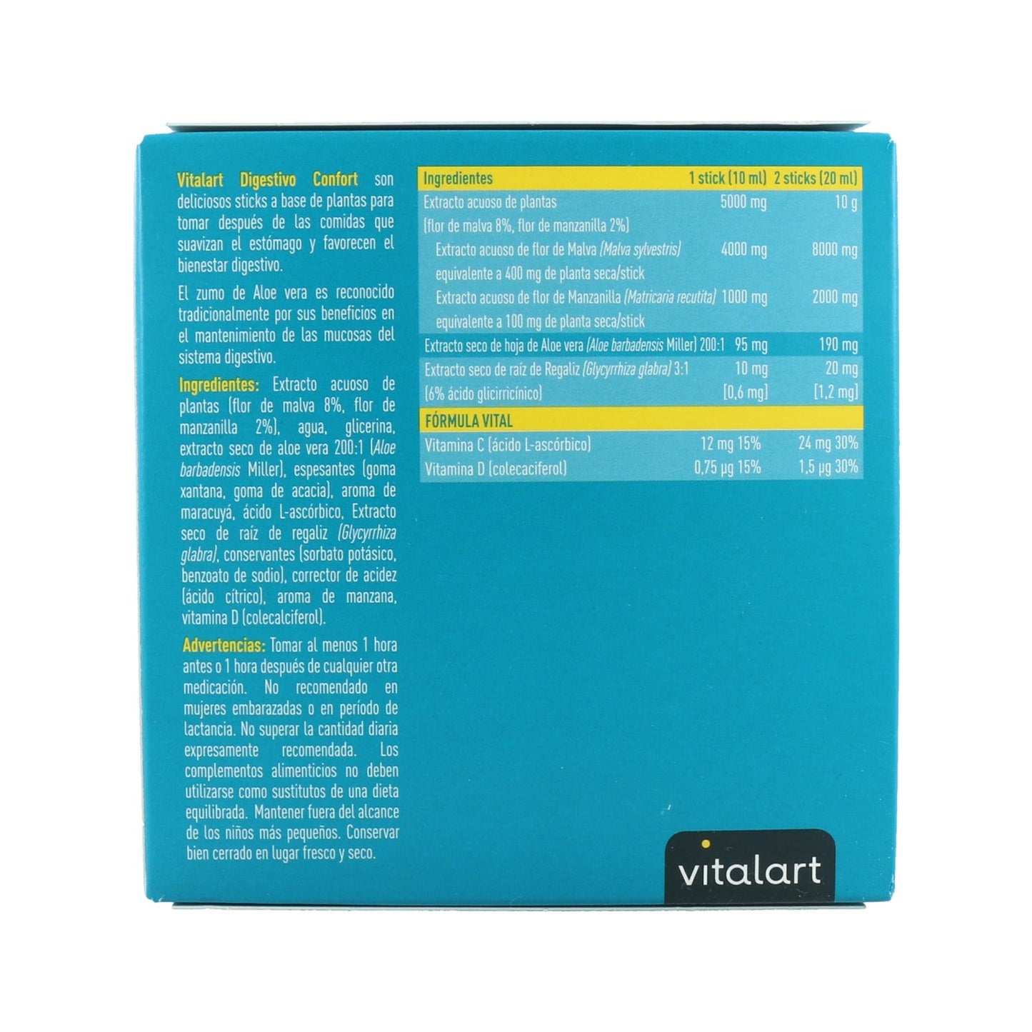 Vitalart Digestivo 20 Stick