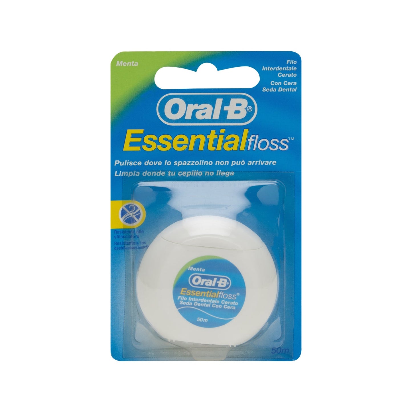 Oral-B Essential Floss seda dental con cera menta 50m 1ud
