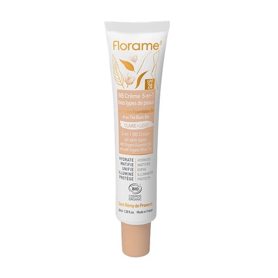 Florame BB Crema 5 en 1 Tinte Claro spf20 40ml