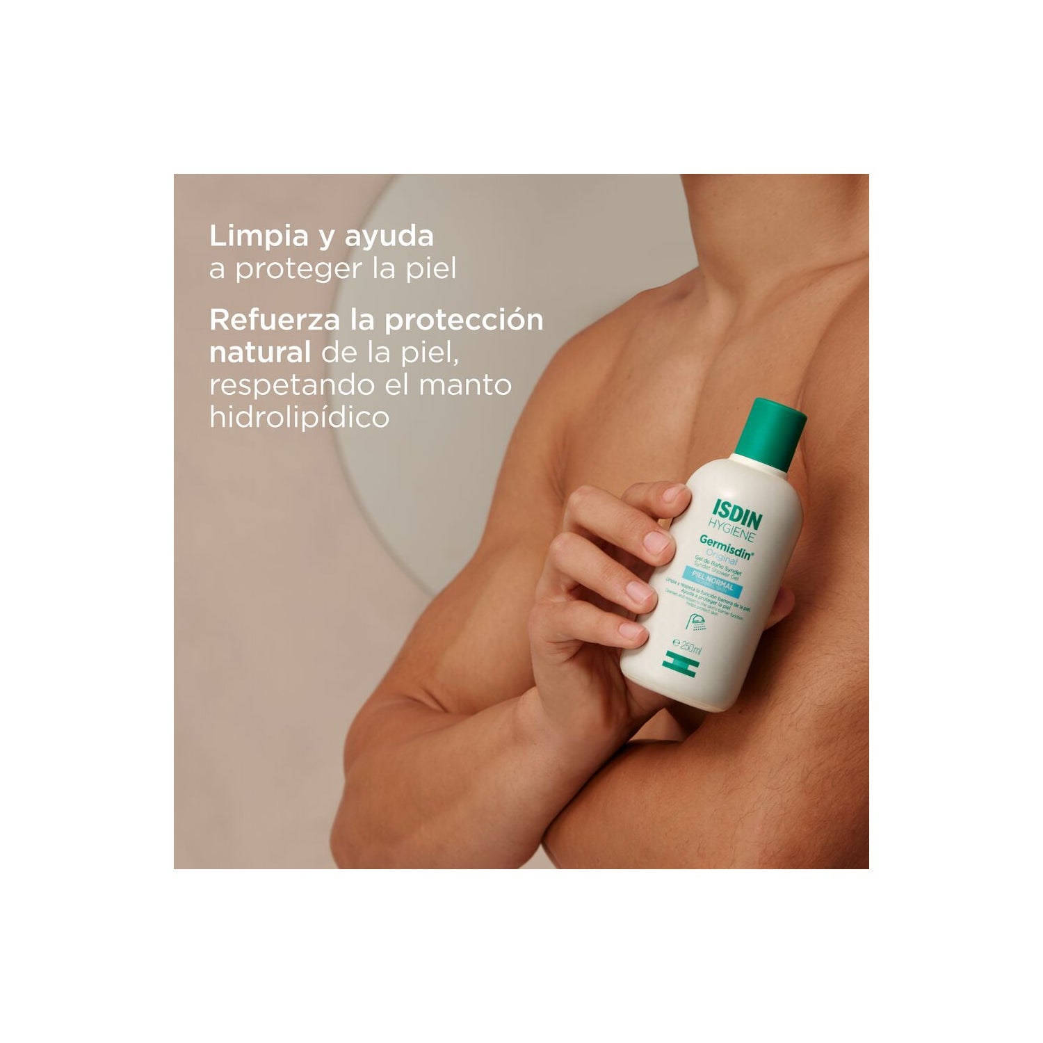 ISDIN Hygiene Germisdin Original Gel de Baño Syndet 250ml