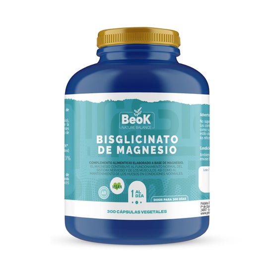 Beok Bisglicinato de Magnesio 300 caps