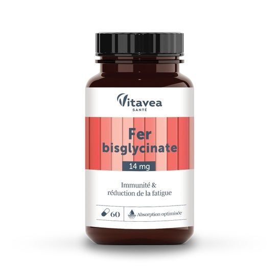 Vitavea Hierro Bisglicinato 14mg 60 Perlas