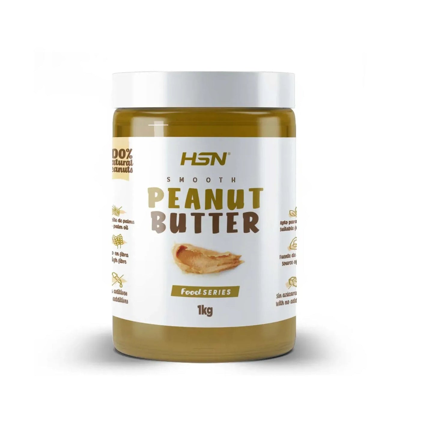 HSN Crema de Cacahuete Suave 1kg