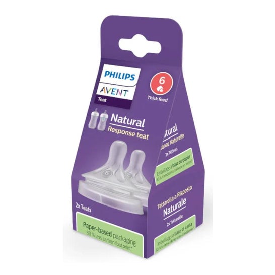 Philips Avent Tetina Natural Birth Response +6M T6 2uds