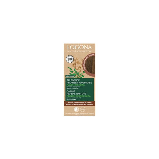Logona Colorante Vegetal Castaño Dorado 080 2x50 g