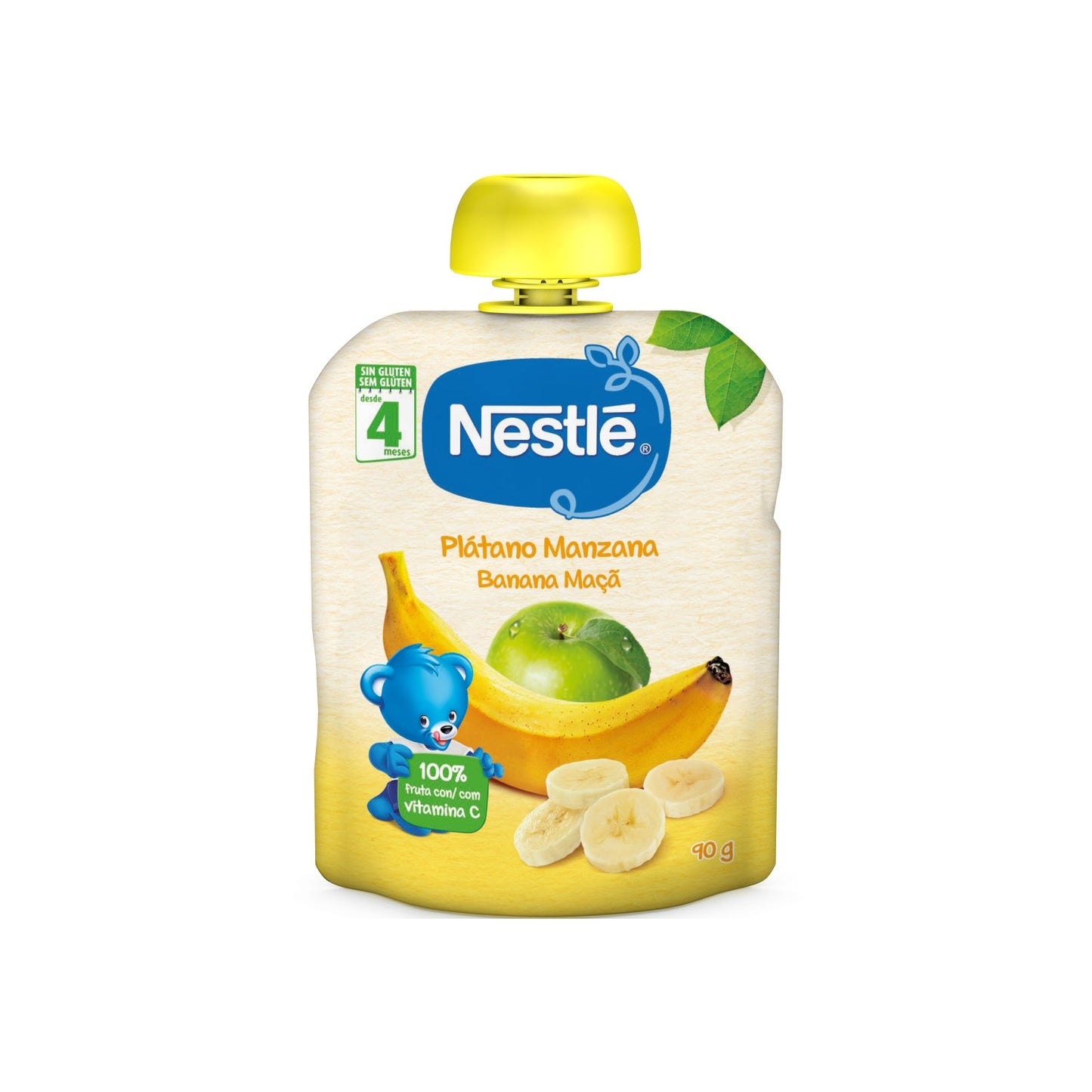 Nestle NaturNes Platano y Manzana 90gr