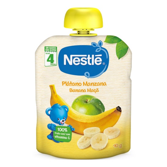 Nestle NaturNes Platano y Manzana 90 g