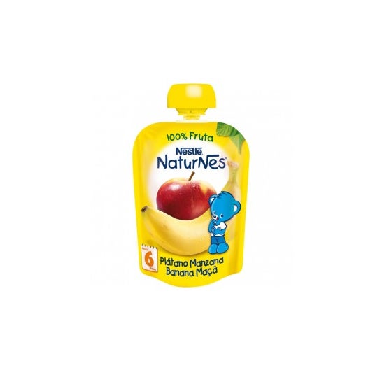 Nestle NaturNes Platano y Manzana 90 g