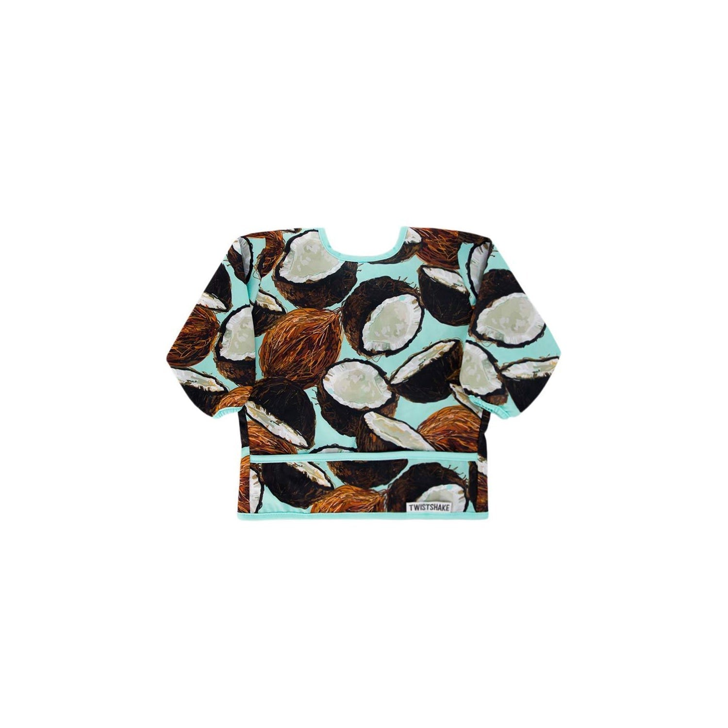 Twistshake Babero Impermeable Manga Larga Estampado Cocos 1ud