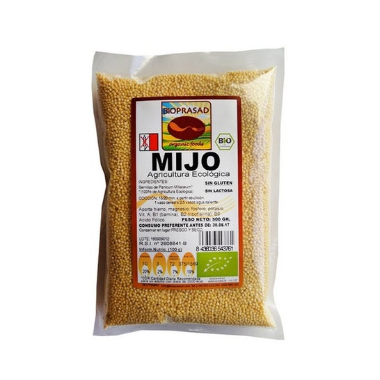Bioprasad Mijo grano Sin gluten Bio 500 g