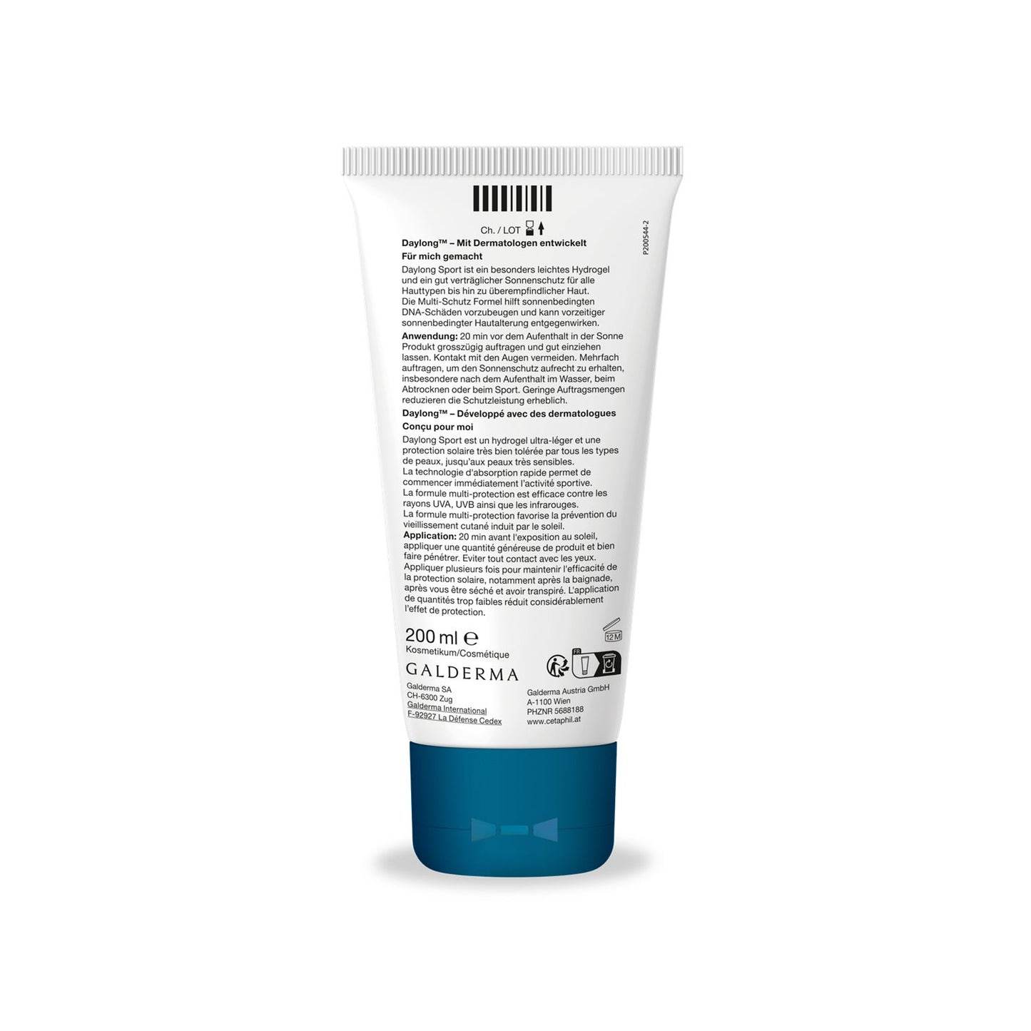 Daylong Sport Crème-Hydrogel extra légère SPF 50+ 200ml