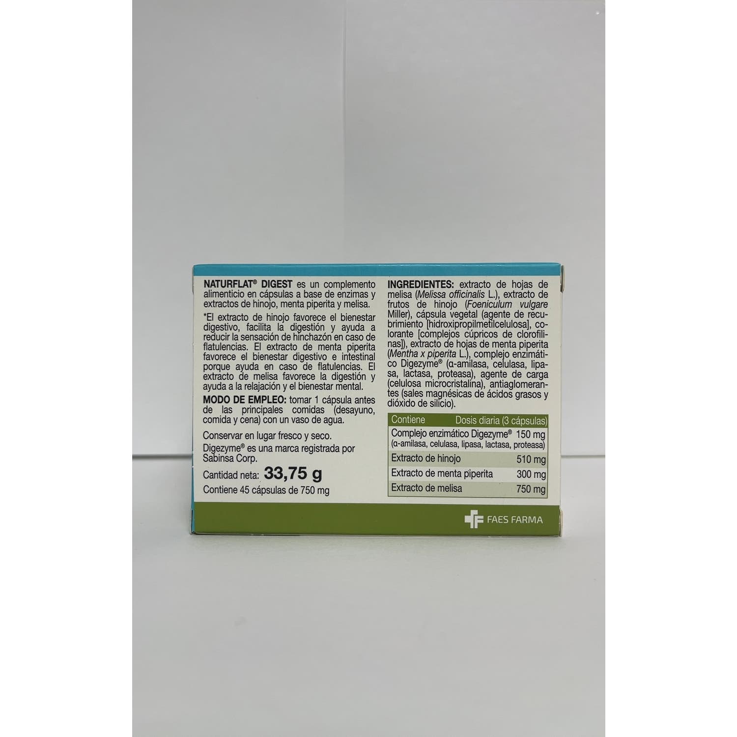 Faes Farma Nutraflat Digest 45caps