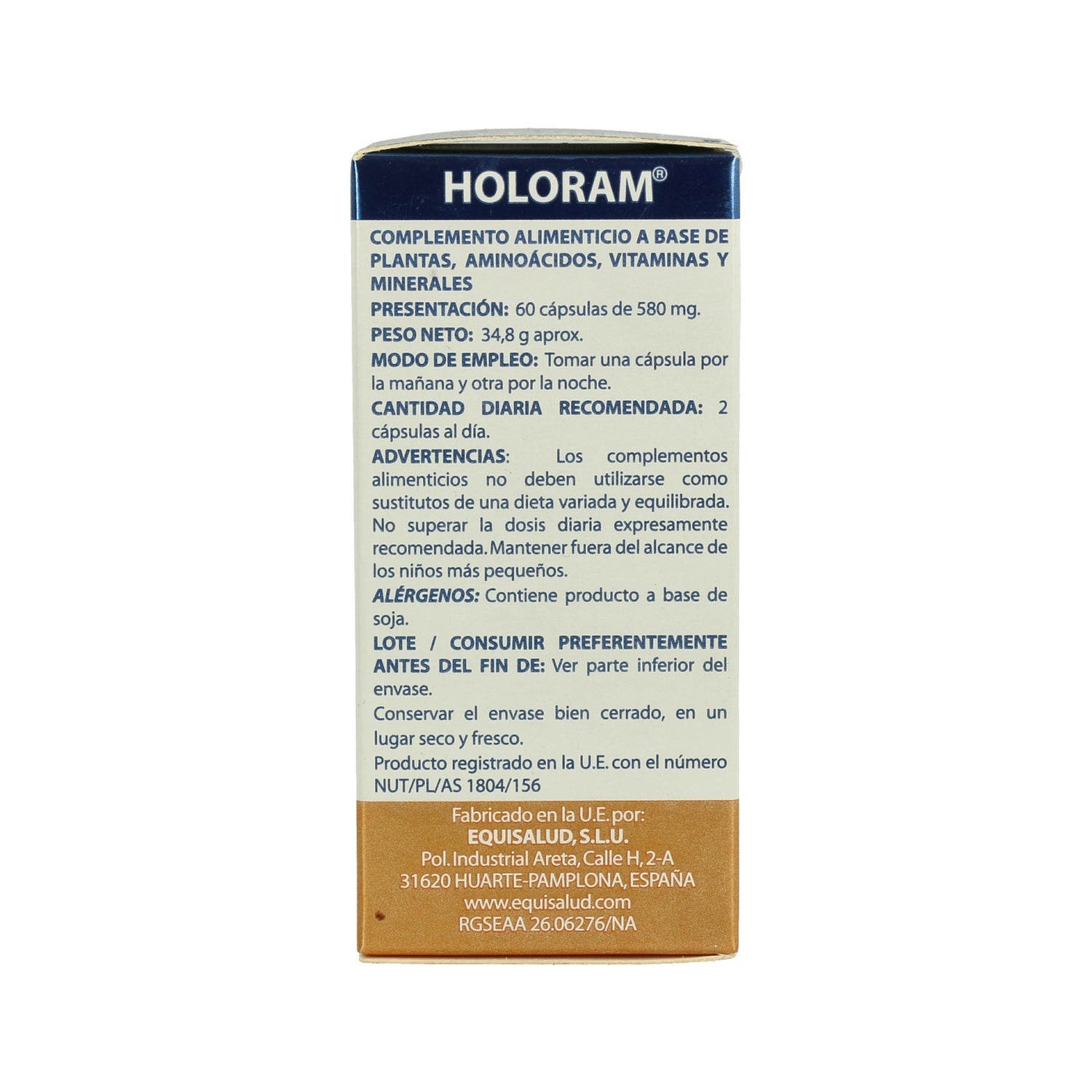 Equisalud Holoram Endokrium 60caps