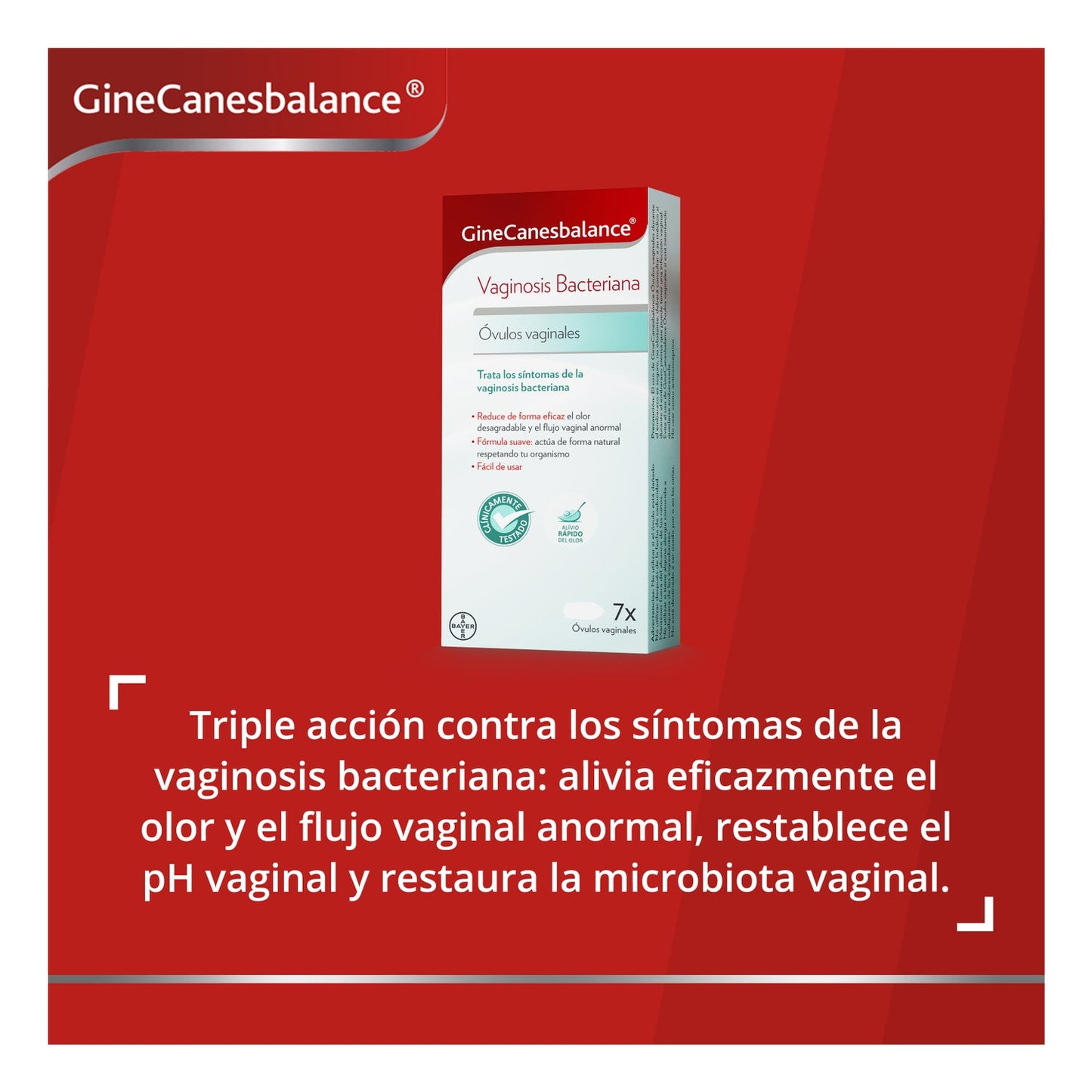 GineCanesbalance 7 Óvulos Vaginales