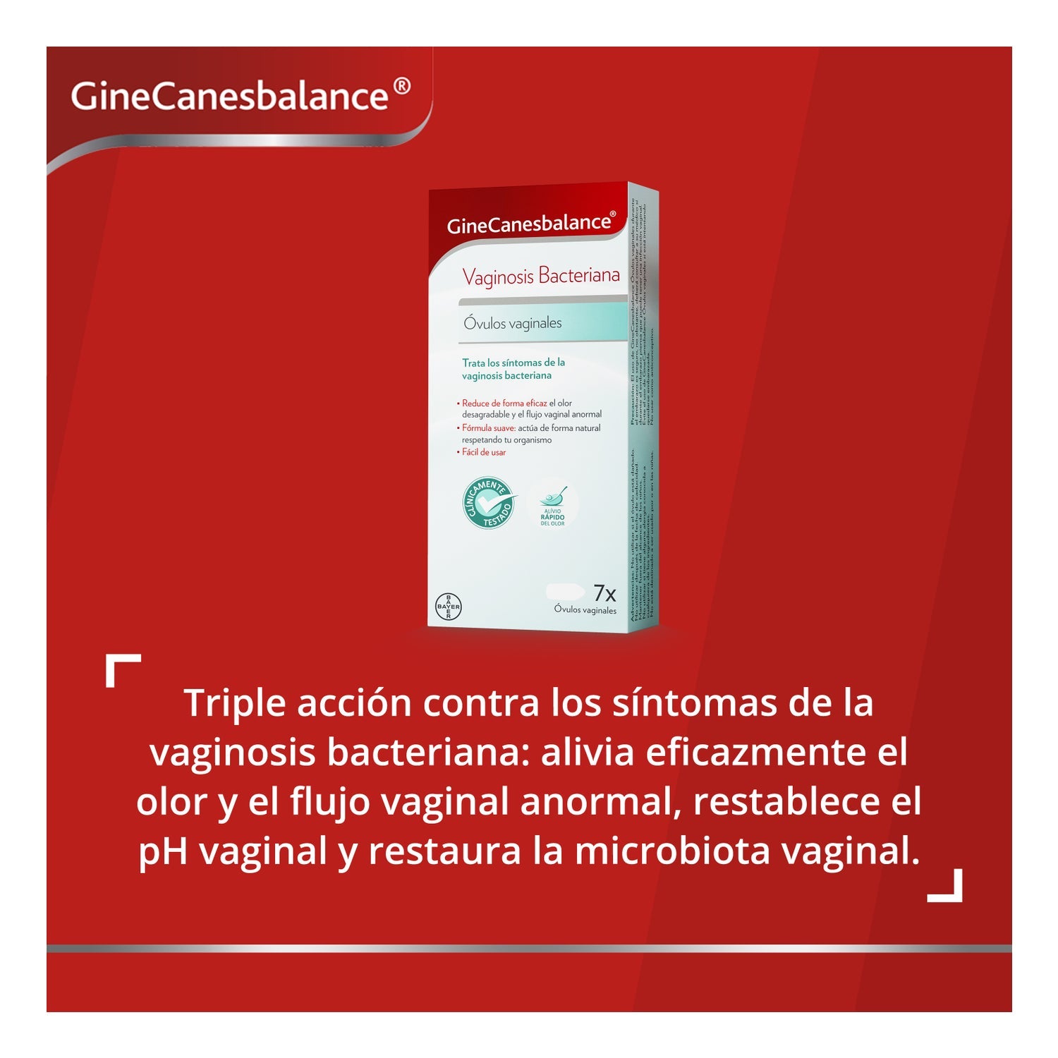 GineCanesbalance 7 Óvulos Vaginales