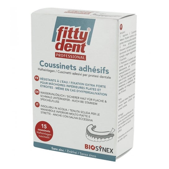 Fittydent Pro Tampón Adhesivo 15uds