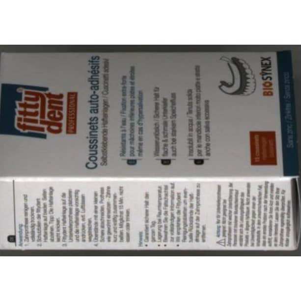 Fittydent Pro Tampón Adhesivo 15uds