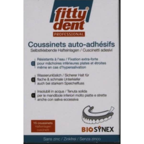 Fittydent Pro Tampón Adhesivo 15uds
