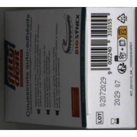 Fittydent Pro Tampón Adhesivo 15uds