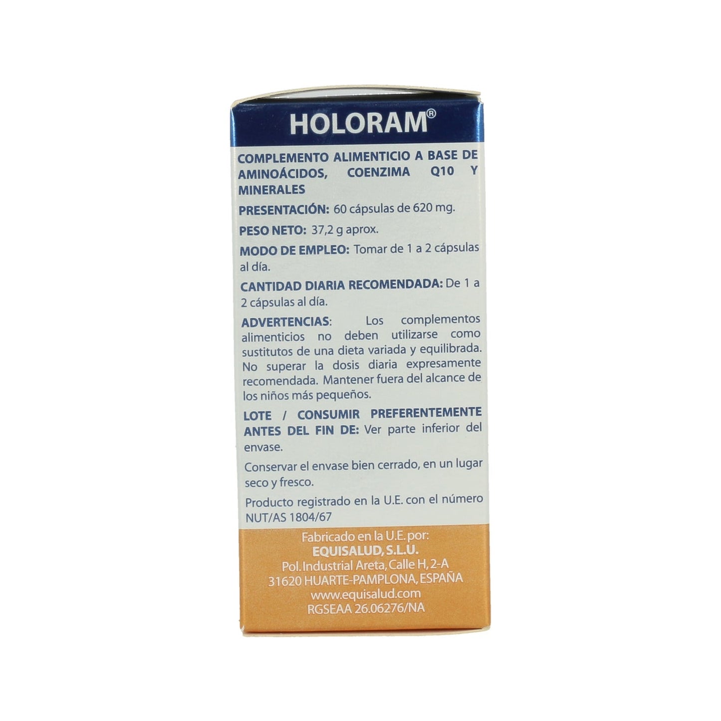 Equisalud Holoram Enami 60caps