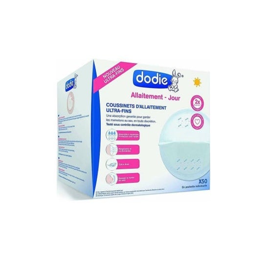 Dodie Discos de Lactancia Ultrafinos Día 50uds