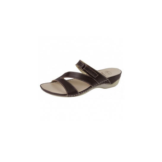 Scholl Sandalia Cranberry marrón oscuro talla 35