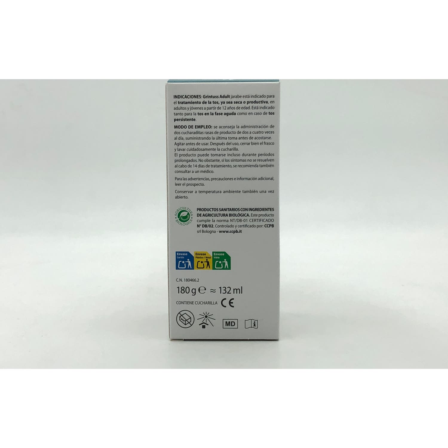 Aboca Grintuss Adult Tos Seca y Productiva 180g