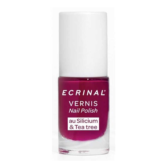 Ecrinal Esmalte de Uñas Silicio + Árbol Del Té Ciruela 5 ml