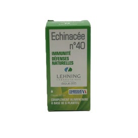 Lehning Echinacée N40 Immunité Défenses Naturelles 30ml