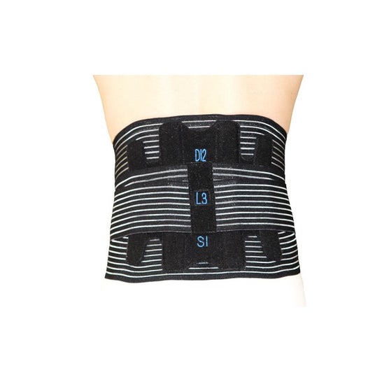 Cizeta Faja Lumbar Sl 500 H26 cm gris T3 1 ud