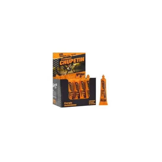 Mega Plus Chupetin Gel Energético Fresa 20 uds
