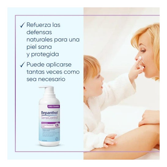 Bepanthol Pack SensiCalm Crema 50g + SensiControl Crema Emoliente 400ml