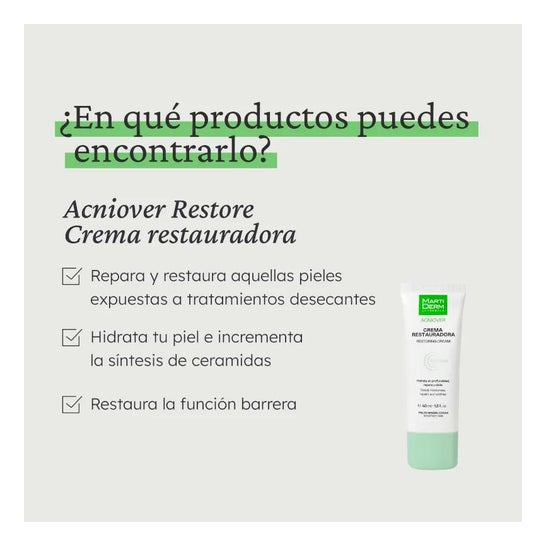 Martiderm® Acniover Restore Crema Restauradora 40ml