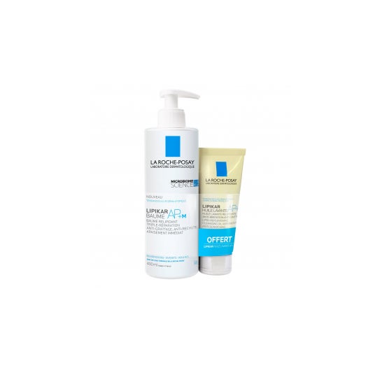 La Roche-Posay Lipikar Baume AP+M 400 ml + Huile Lavante AP+ 100 ml
