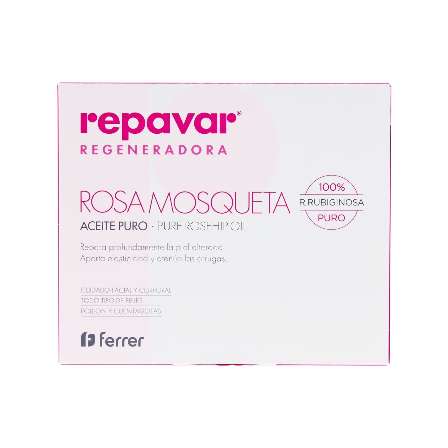 Repavar Regeneradora Rosa Mosqueta Aceite Puro 15ml