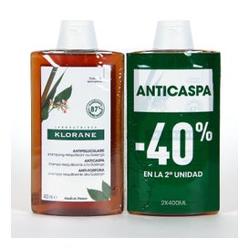 Klorane Champú Galanga 2x400ml