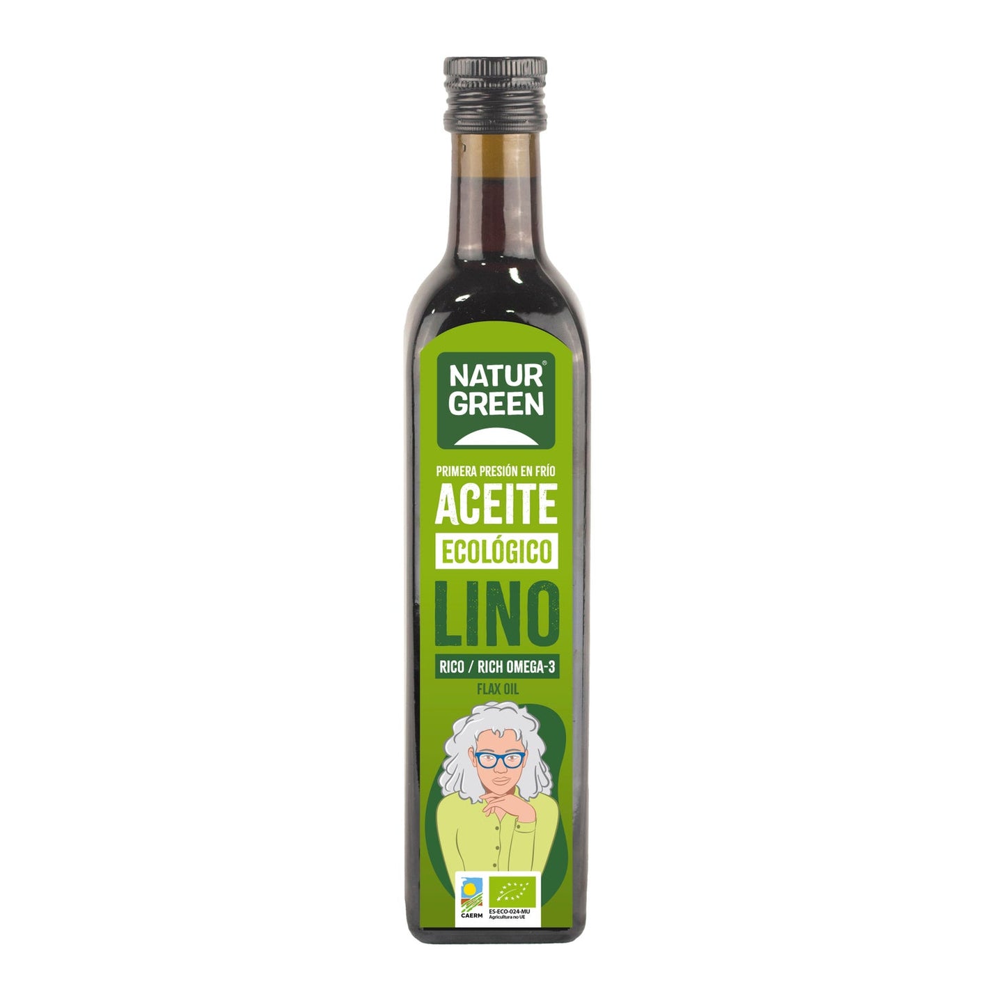 Naturgreen Aceite Ecológico De Lino 500 Ml