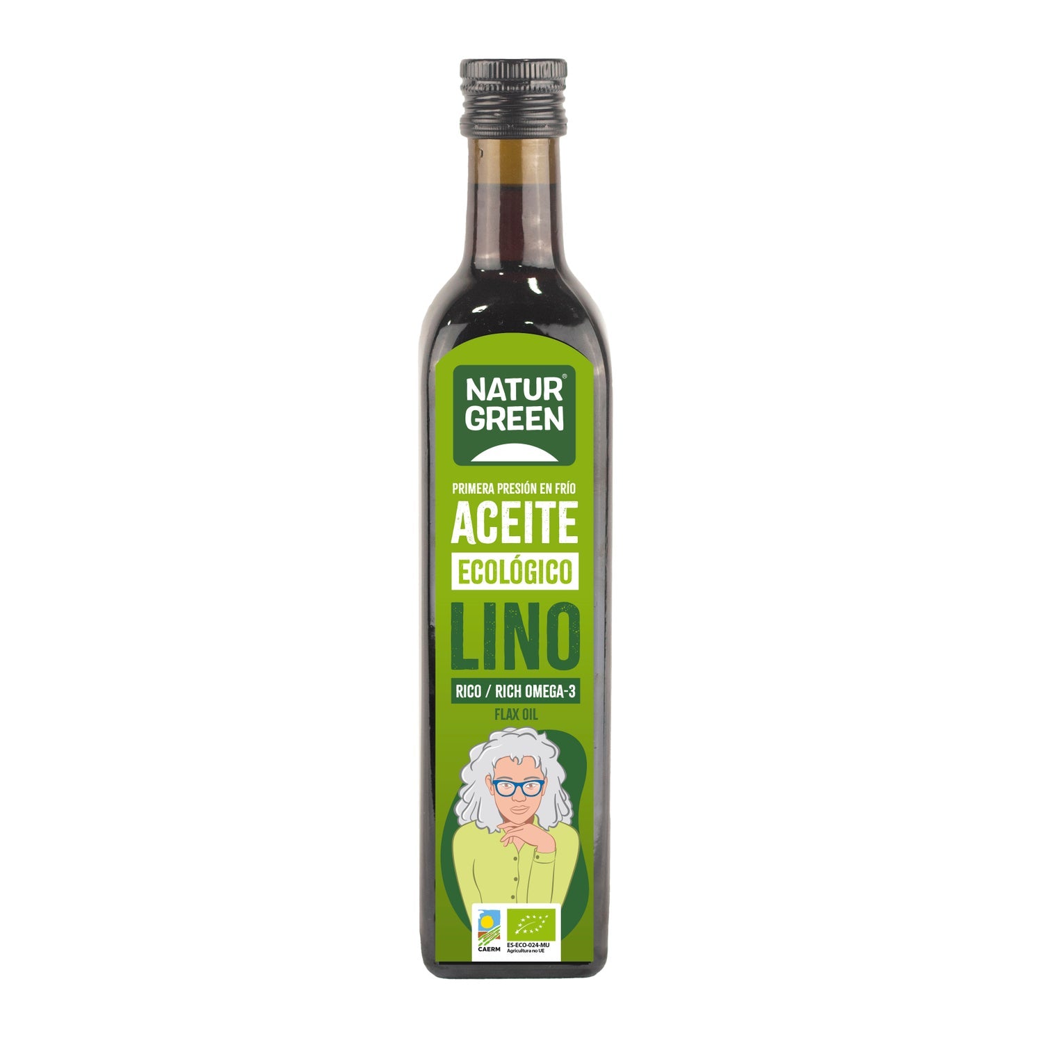 Naturgreen Aceite Ecológico De Lino 500 Ml
