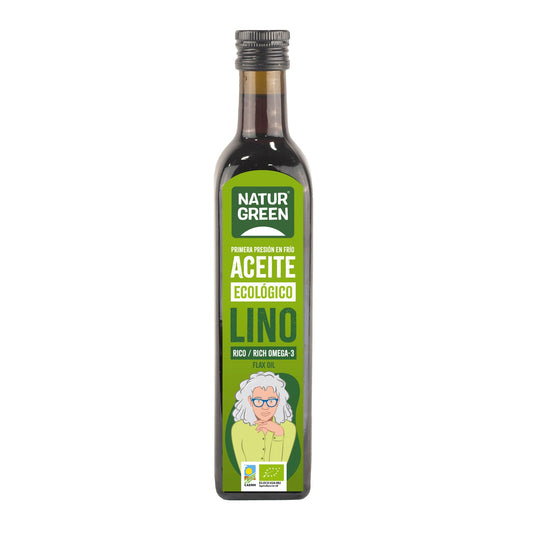 Naturgreen Aceite Ecológico De Lino 500 Ml